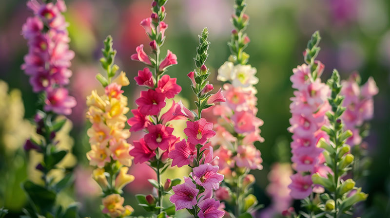 Snapdragons in bloom